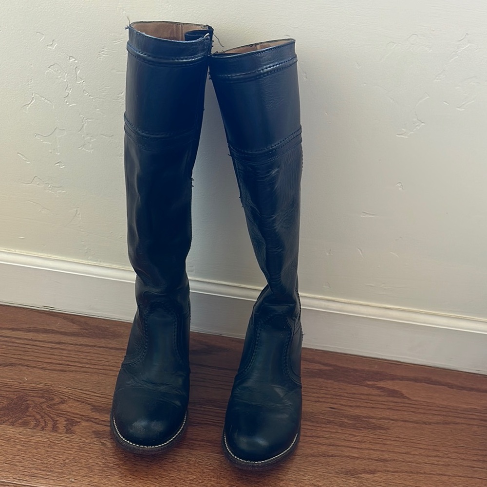 Frye Black Heeled Boots for Women
